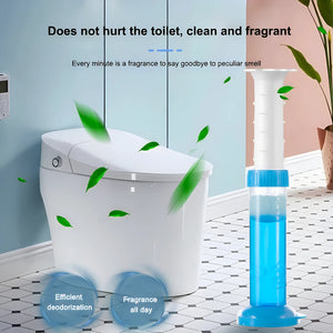 1/2Pcs Flower Toilet Cleaner Gel Syringe Aromatic Drain Toilet Cleaning Detergent Air Freshener Remove Odors Home Bathroom Tools