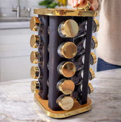 Étagère à Épices Rotative 20 pots