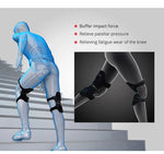 Charger l&#39;image dans la galerie, Joint Support Knee Pad Non-slip Lift Pain Relief For Knee Power Spring Force Stabilizer Knee Booster Working Sports Elder
