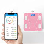 Charger l&#39;image dans la galerie, Smart Weighing Scale Bluetooth-compatible lichaamsvet intelligente Electronic Intelligent Weight Loss Body Fat Scale Balances
